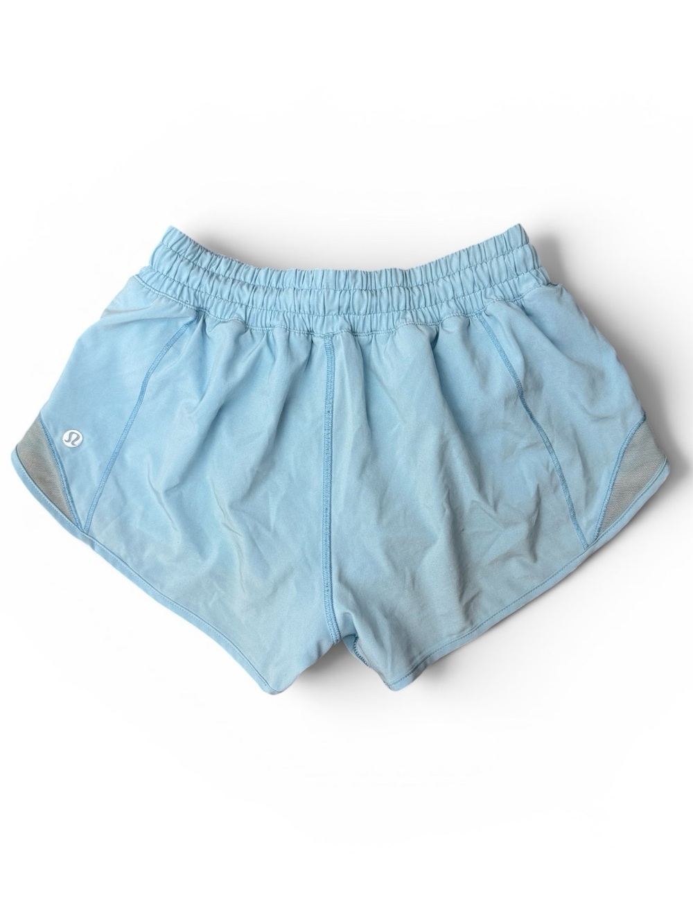 Lululemon Athletica Blue Chill Hotty Hot Low Rise Lined Short 2.5”